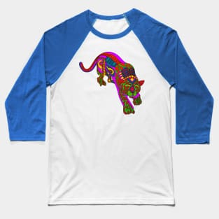 mandala king cougar ecopop Baseball T-Shirt